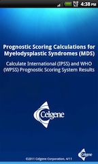 Prognostic Scoring Calculations for Myelodysplastic Syndromes (MDS) for Android