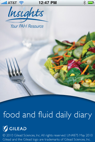 Food and Fluid Daily Diary