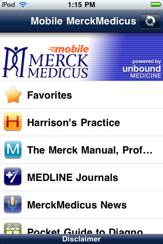 Mobile MerckMedicus