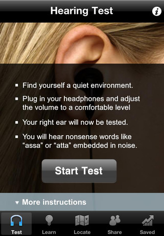 Siemens Hearing Test for iPhone