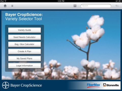 Variety Selector Tool for iPad