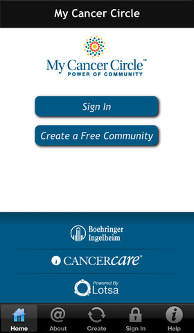 My Cancer Circle™ – A trademark of Boehringer Ingelheim