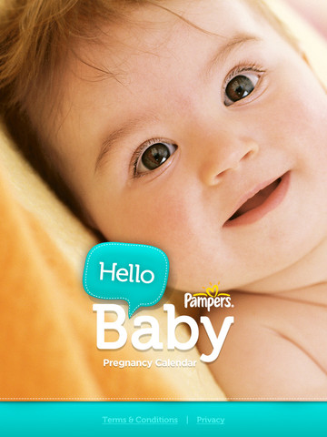 Pampers Hello Baby Pregnancy Calendar for iPad