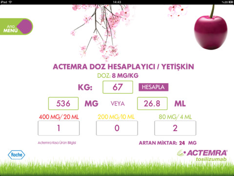 ActCal for iPad