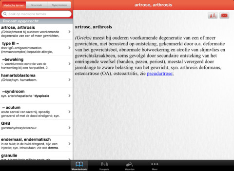 Onbrez Novartis Coëlho Zakwoordenboek der Geneeskunde for iPad