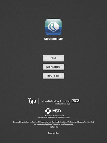 Glaucoma SIM for iPad