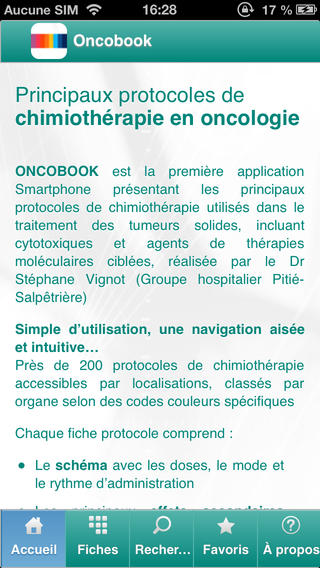 Oncobook. for iPhone