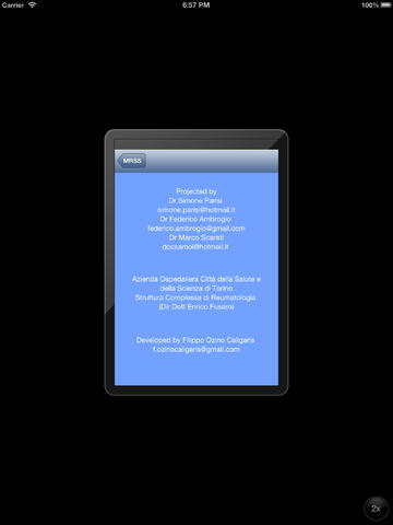Modified Rodnan Skin Score for iPad