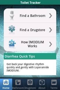 IMODIUM Toilet Tracker for Android