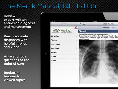 The Merck Manual Professional Edition - iPad