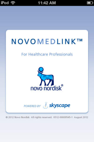 NovoMedLink™ - a Novo Nordisk mobile resource