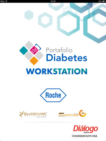 Workstation Diabetes Roche for iPad