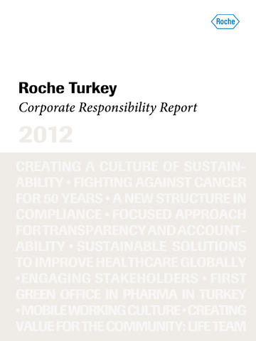 Roche Corporate Responsibility 2012