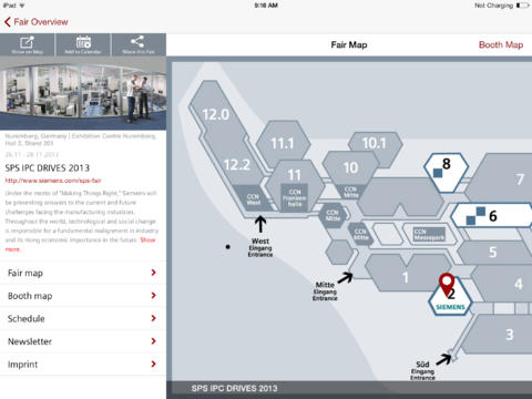 Siemens Fairs & Events for iPad