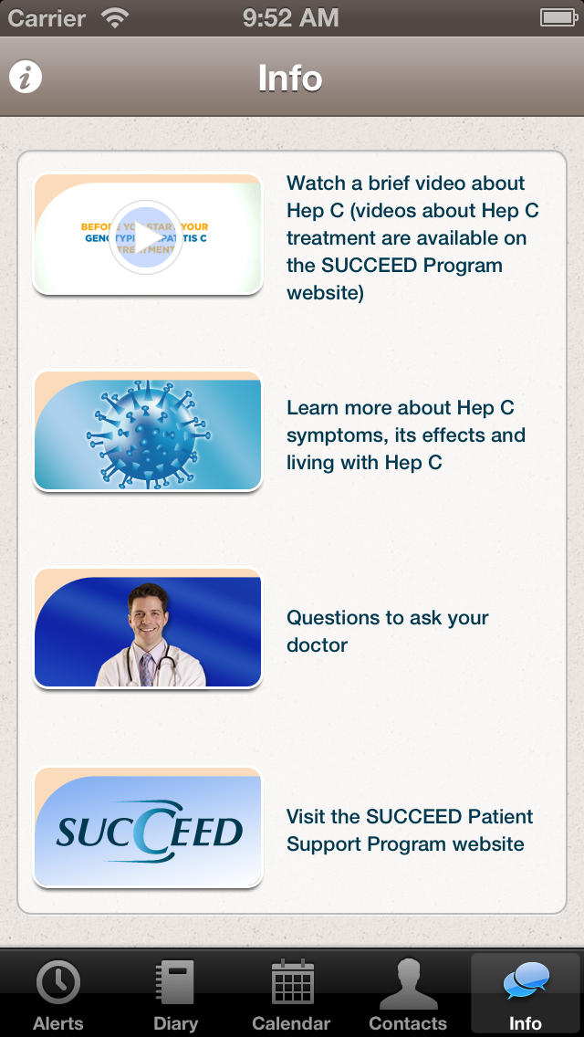SUCCEED Patient Support Program for iPhone