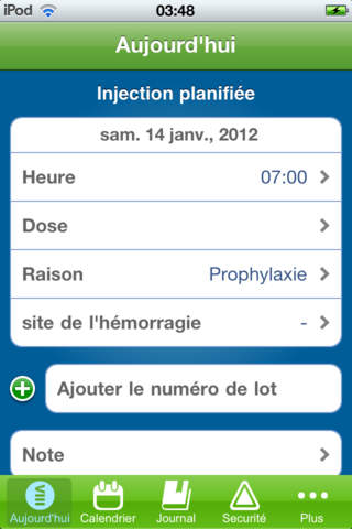 HemoFile® for iPhone
