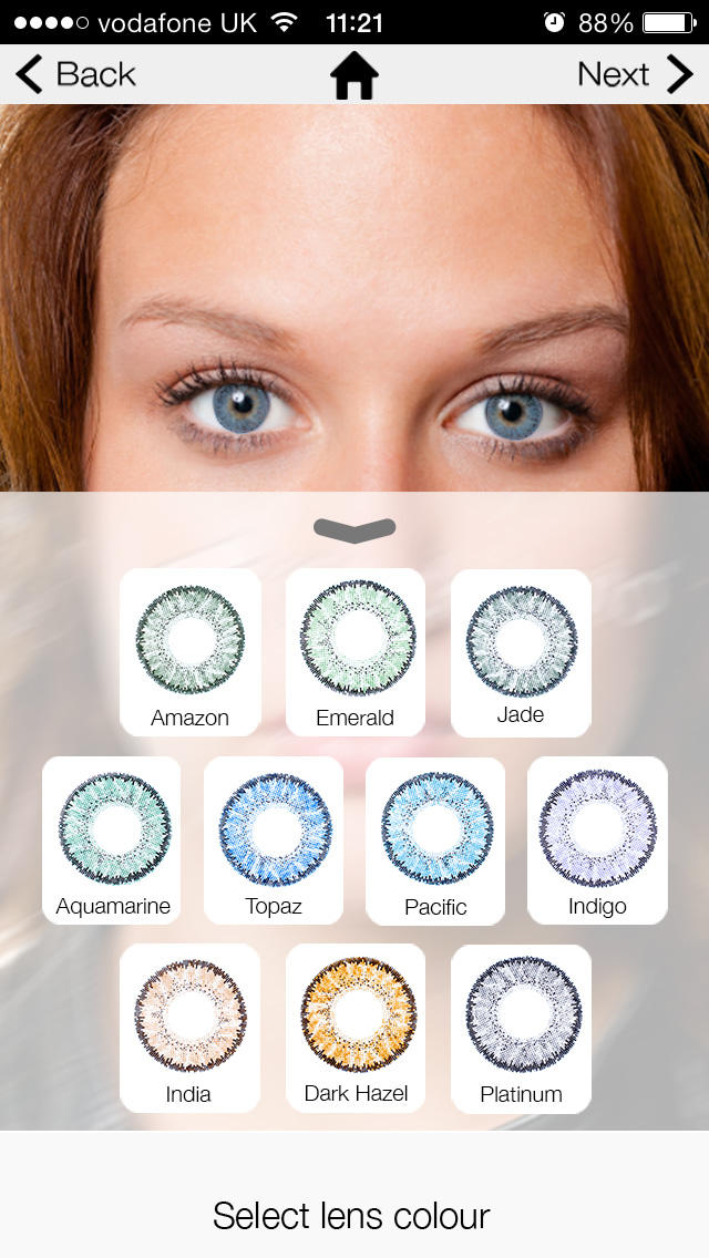 Eye Colours for iPhone