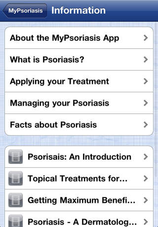 My Psoriasis for iPhone