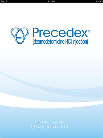 Precedex - Dexmedetomidine for iPad