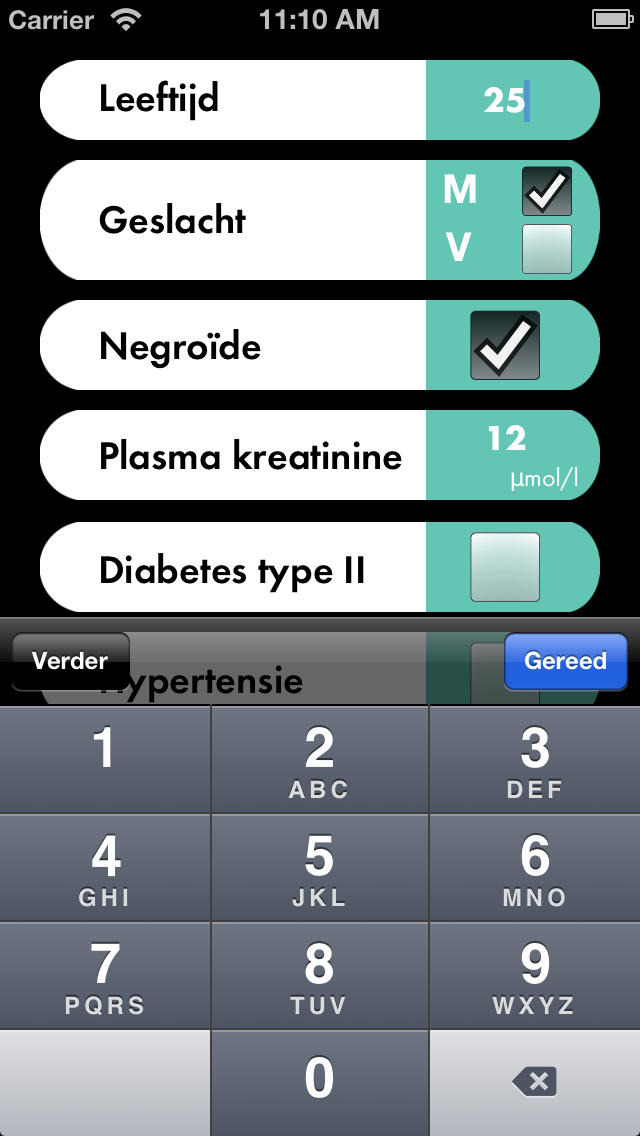 LTApp Chronische Nierschade for iPhone