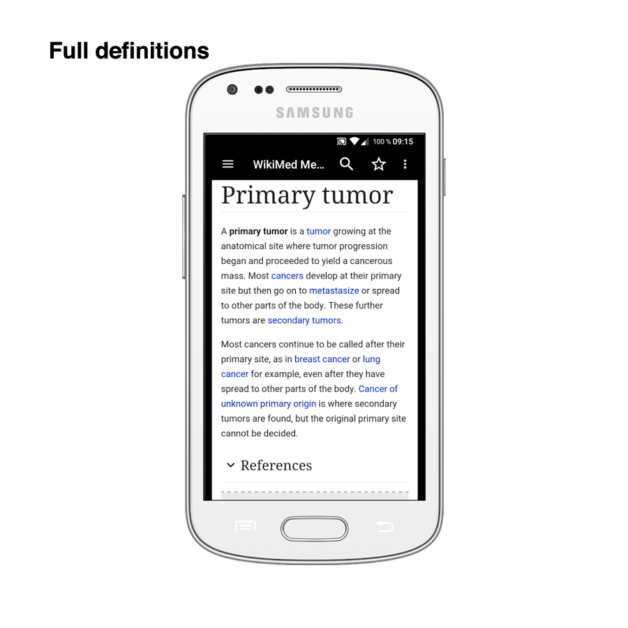 WikiMed mini - Offline Medical Wikipedia