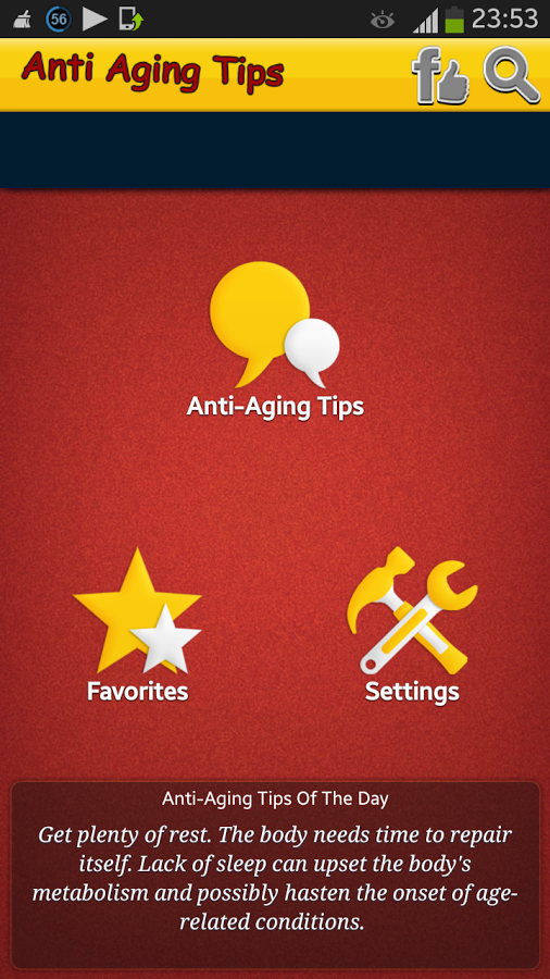 Anti Aging Tips