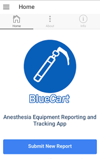 BlueCart Anesthesia App