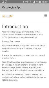Oncological App
