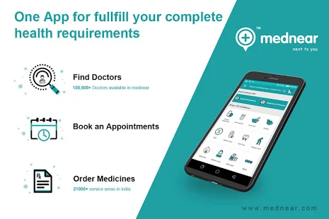 MedNear - Medicines,Find Doctors and Appointments