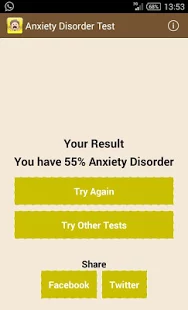 Anxiety Disorder Test