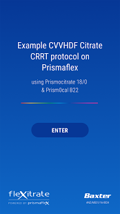 Prismaflex Citrate Protocol