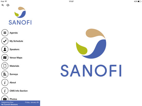 Sanofi Meetings for iPad