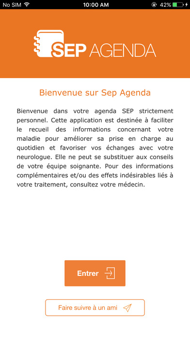 SEP-Agenda for iPhone
