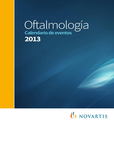 Calendario Congresos Oftalmología 2013 for iPad