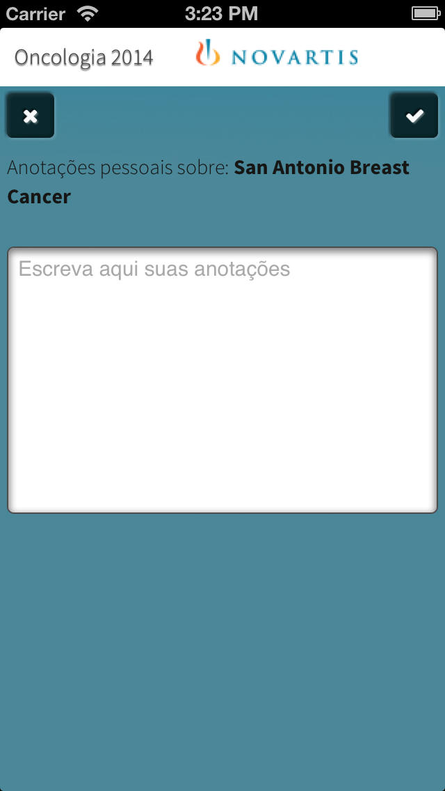 Calendário de Eventos - Oncologia for iPhone
