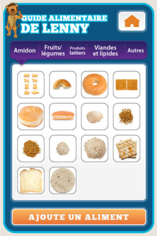 Carb Counting with Lenny (Canada - FR) for iPhone
