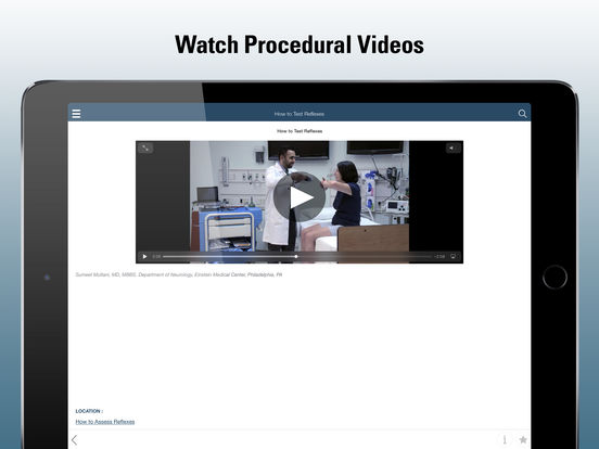 The Merck Manual - Professional Edition for iPad