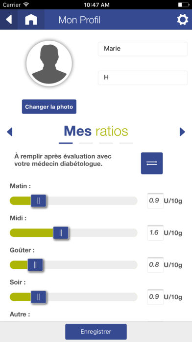Mon Glucocompteur for iPhone