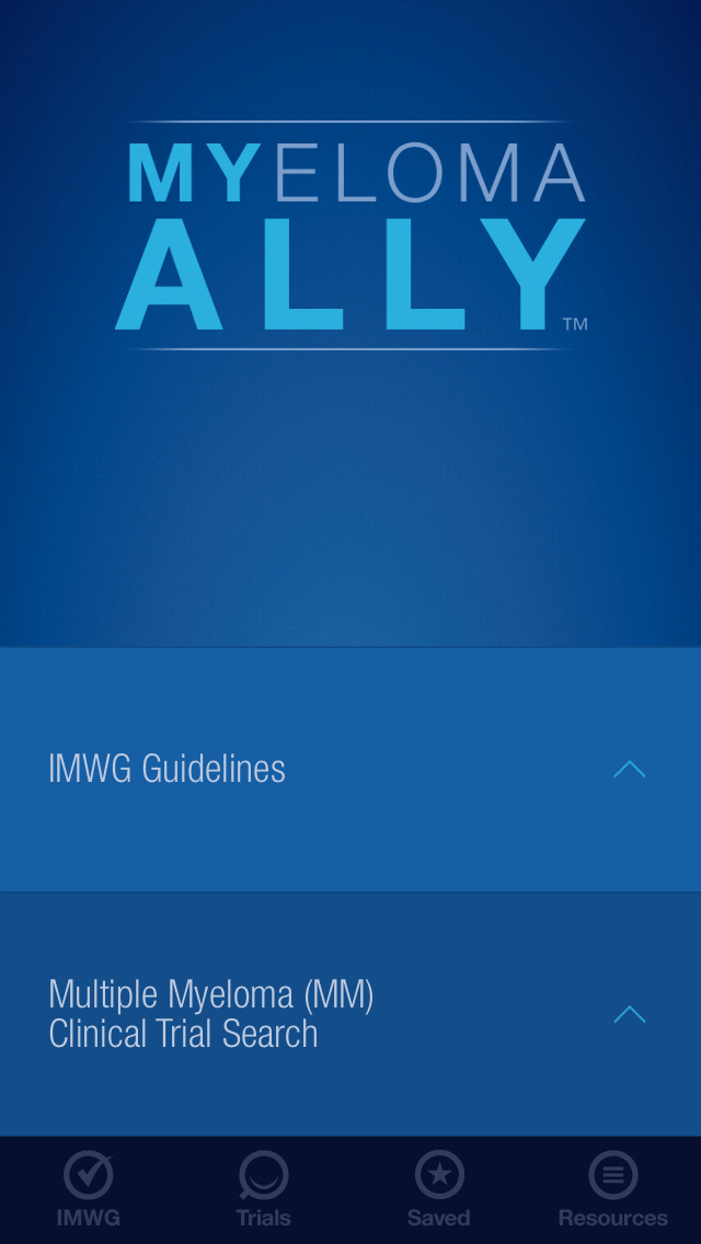 MYeloma ALLY for iPhone