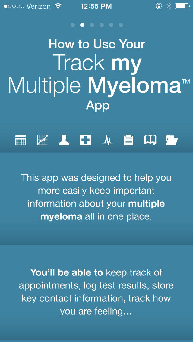 Track My Multiple Myeloma for iPhone