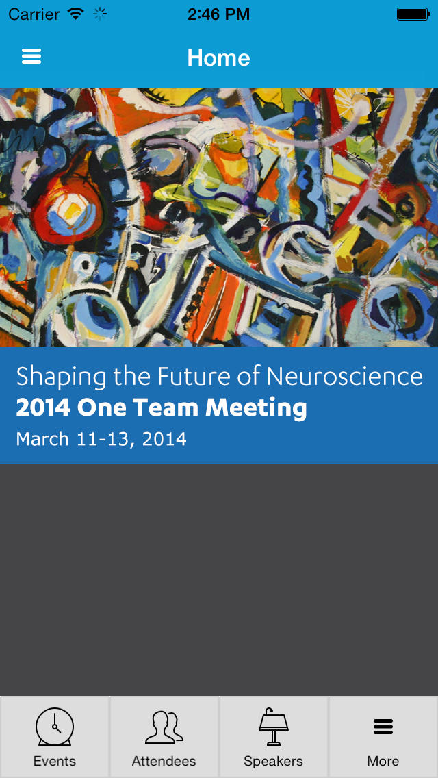 Neuroscience One Team Meeting 2014 for iPhone