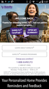 XARELTO® Patient Center