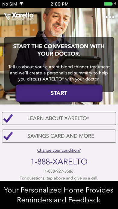 XARELTO® Patient Center for iPhone