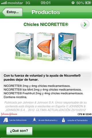 Nicorette ActiveStop for iPhone