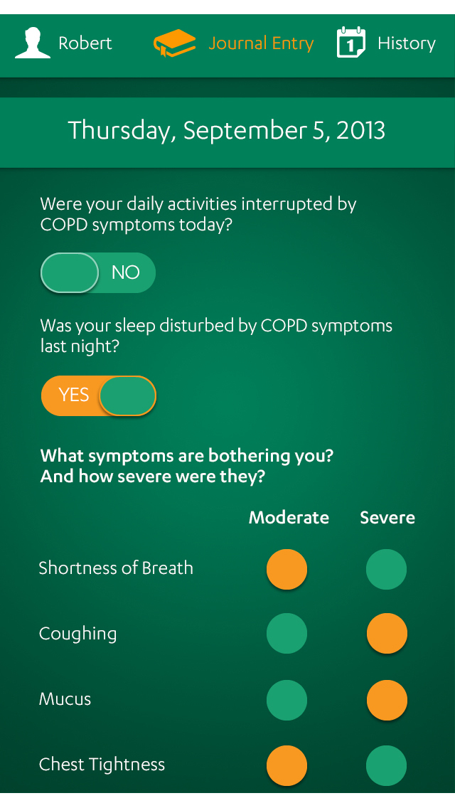 COPD Care for iPhone