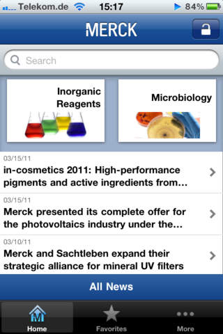 Merck Catalog for iPhone