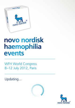 Novo Nordisk haemophilia events for iPhone
