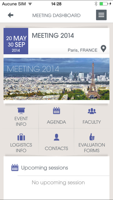 My Meetings - International Scientific Meetings And Congresses for iPhone