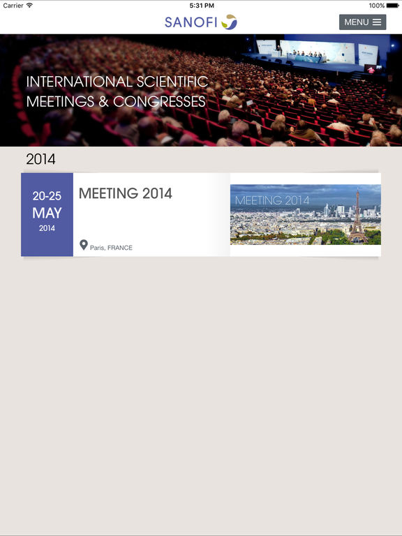 My Meetings - International Scientific Meetings And Congresses for iPad