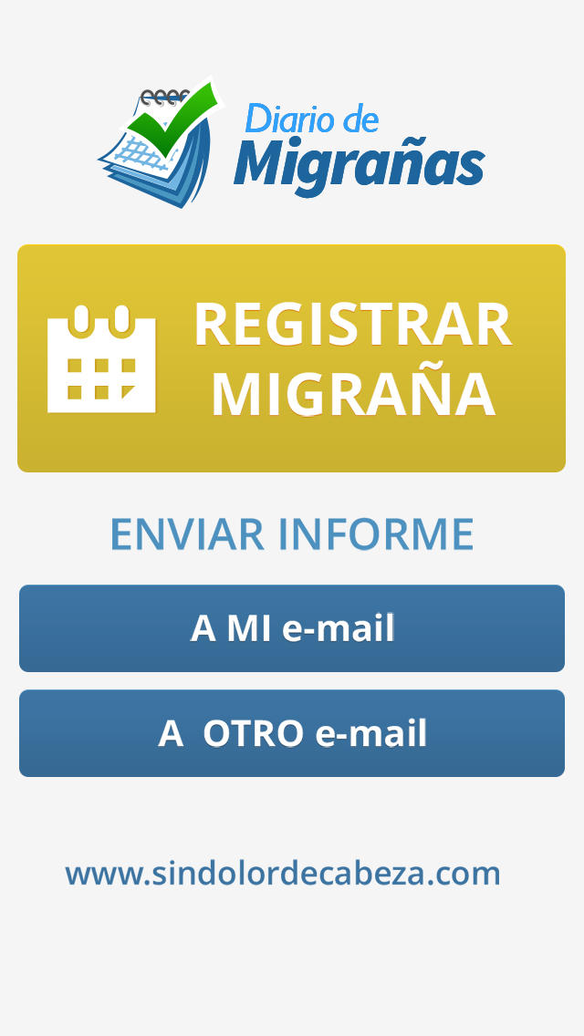 Diario de migrañas for iPhone